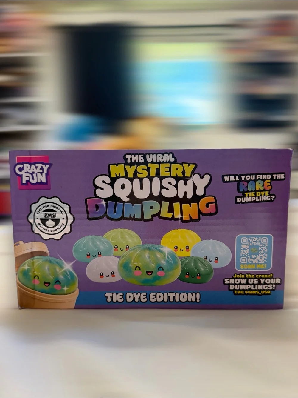 RMS DUMPLINGS | Toys | Rms Mystery Squishy Dumpling Tie Dye Edition ...